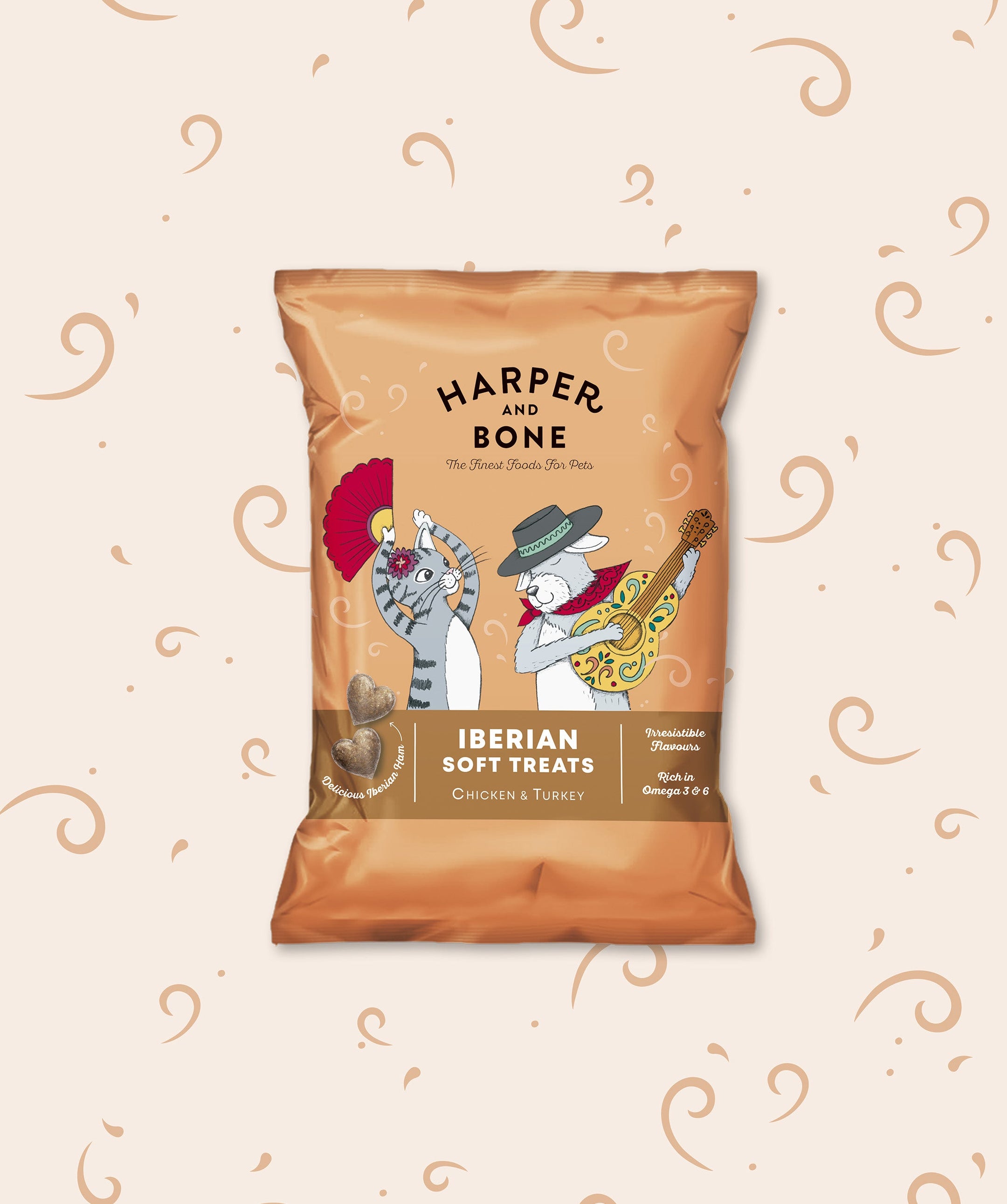 Harper & Bone - Iberische zachte lekkernijen - Kip- en kalkoensnacks