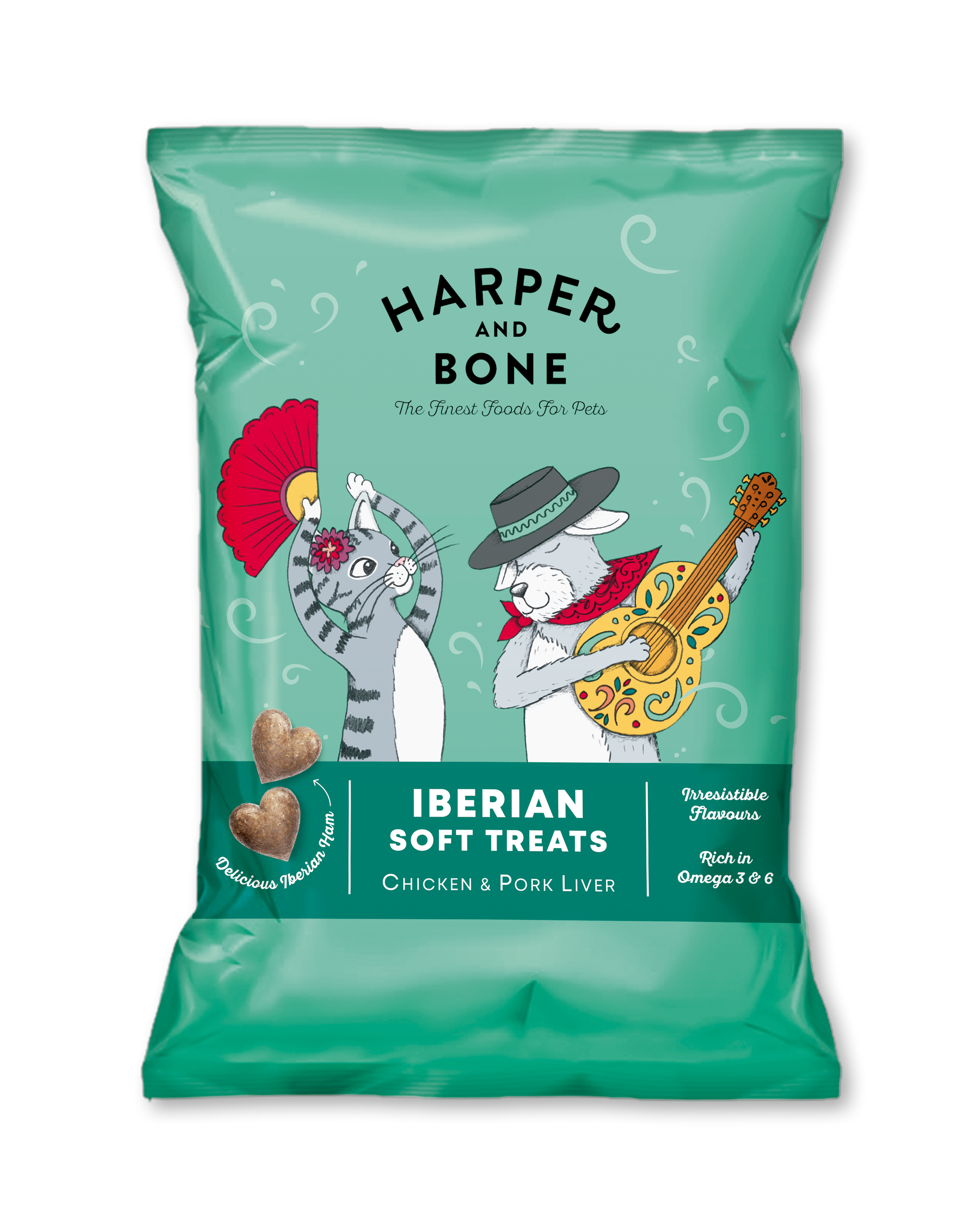 Harper & Bone - Iberische zachte lekkernijen - Kip- en varkensvleessnacks