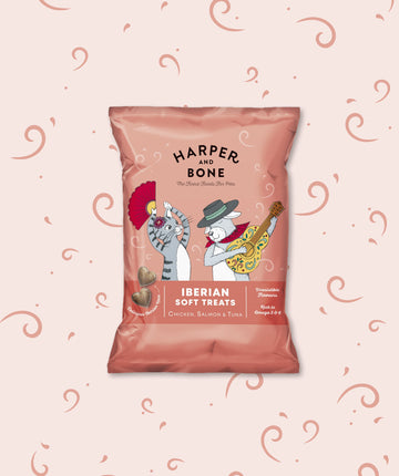 Harper & Bone - Iberische zachte lekkernijen - Kip-, zalm- en tonijnsnacks