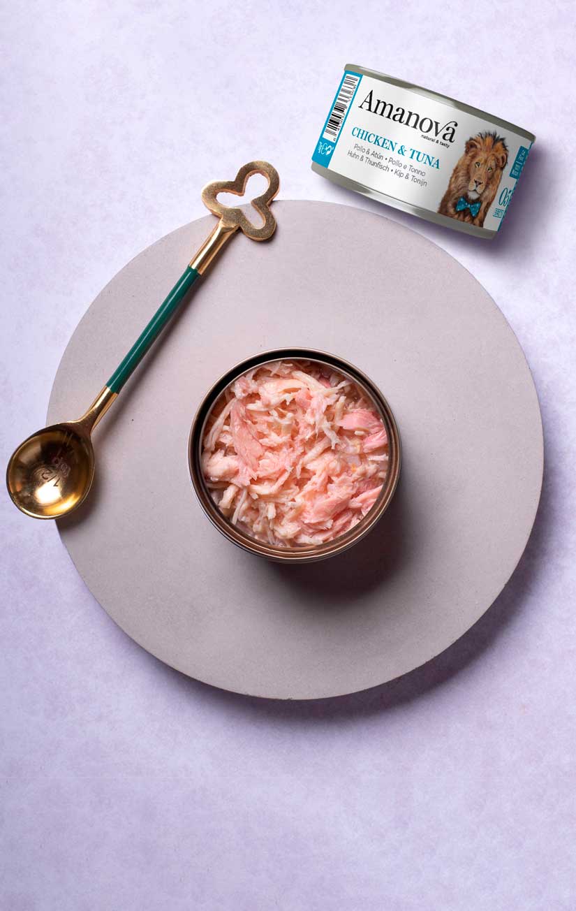 05 In bouillon - Kip & Tonijn- 70g