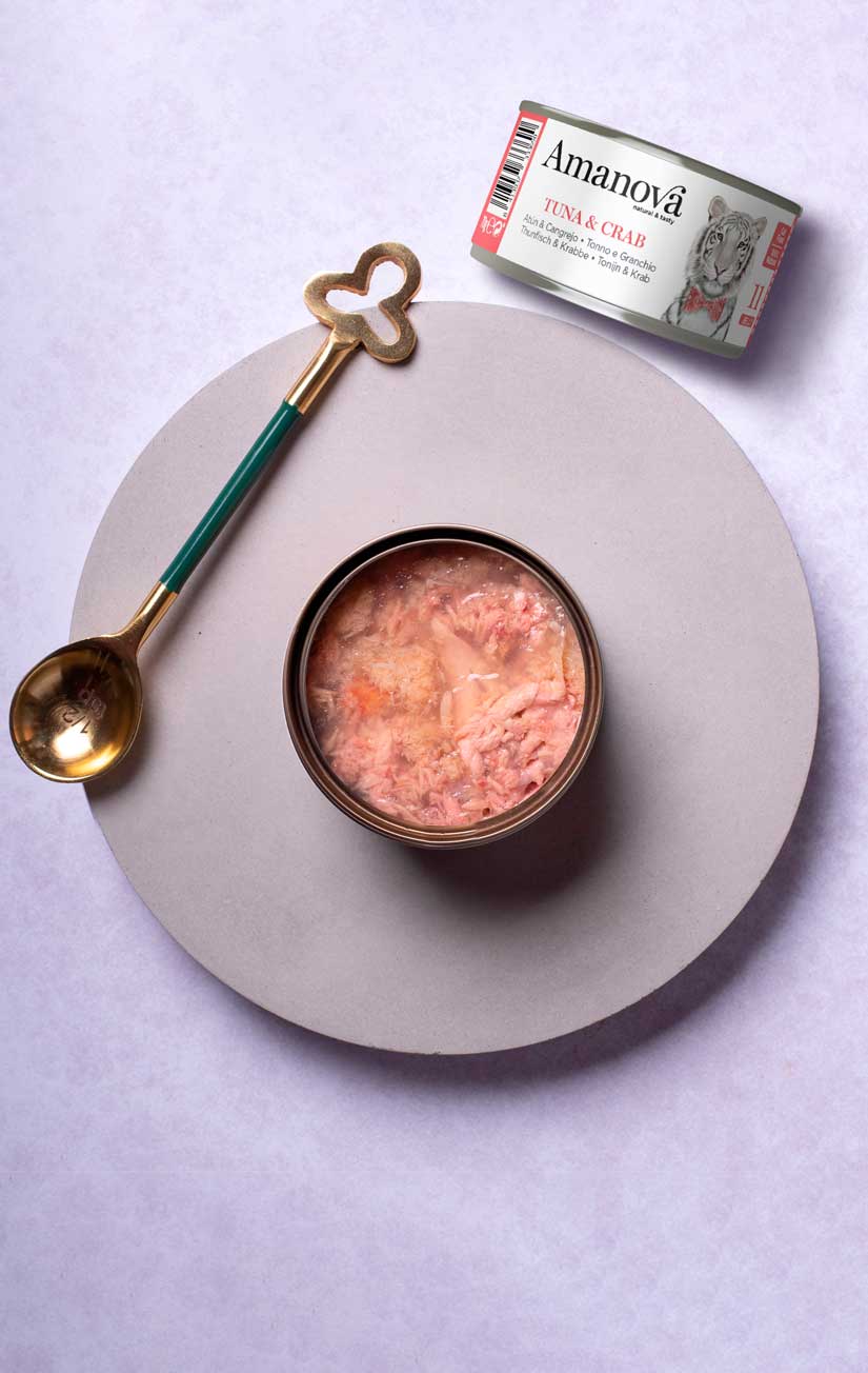 11 In gelatine - Tonijn & Krab - 70g