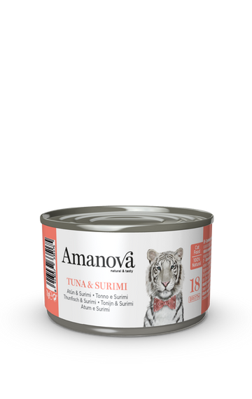 18 In bouillon - Tonijn & Surimi - 70g