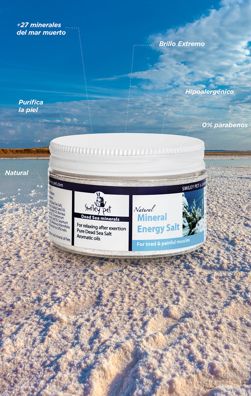 Smiley pet -  MINERAL ENERGY SALT  voor honden en katten