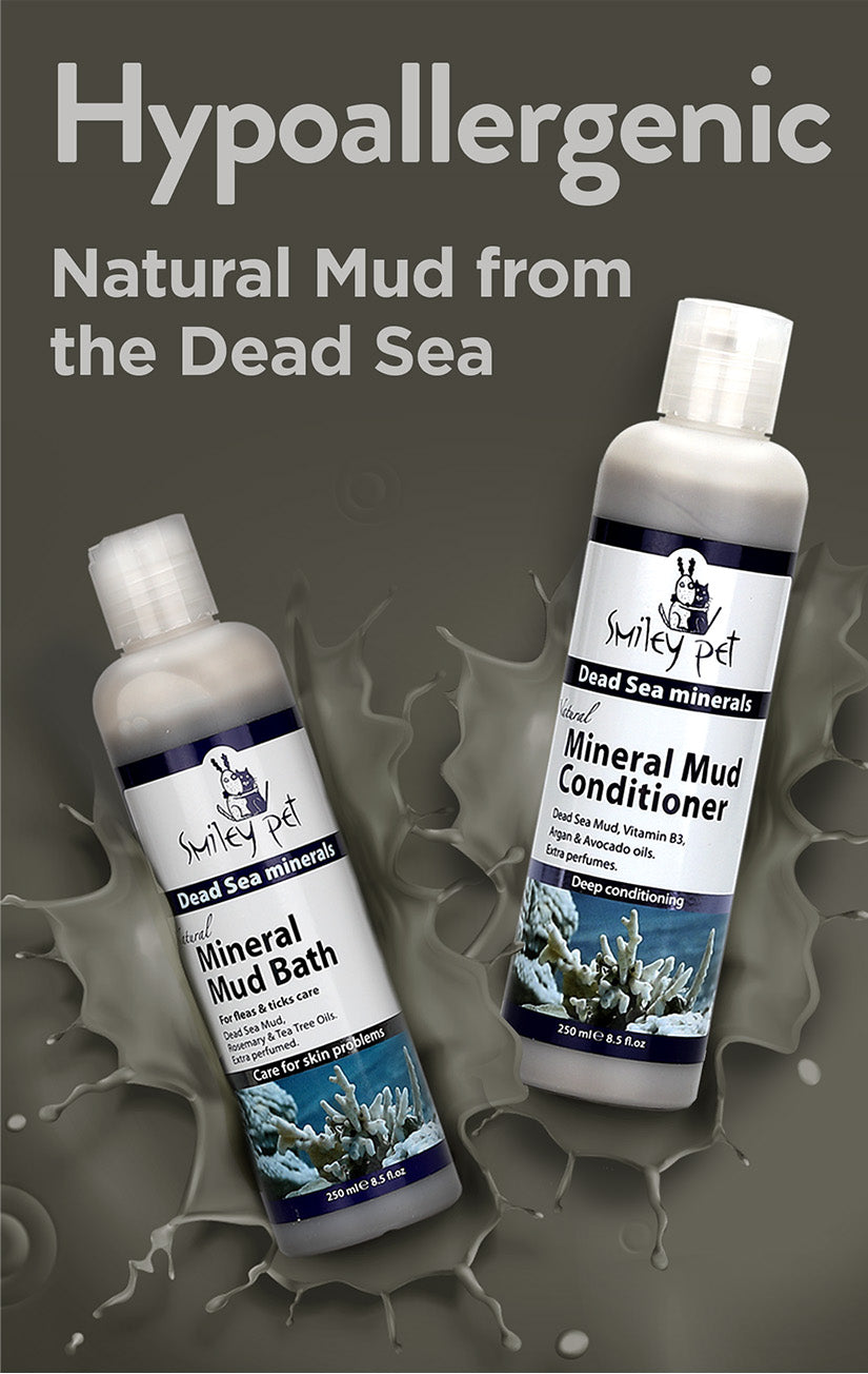 Smiley pet - MINERAL MUD CONDITIONER voor honden en katten
