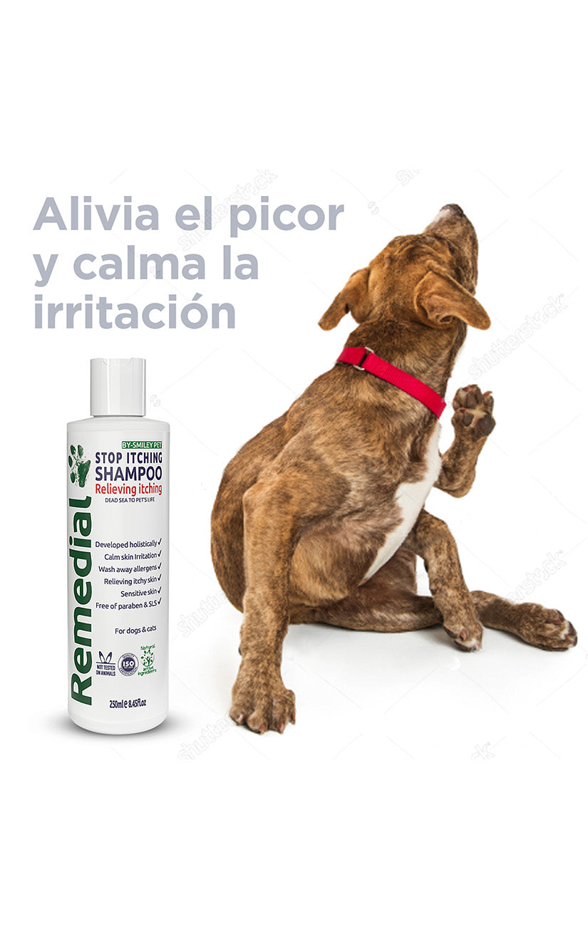 Remedial - ANTI-ITCHING SHAMPOO Anti jeuk shampoo voor honden en katten
