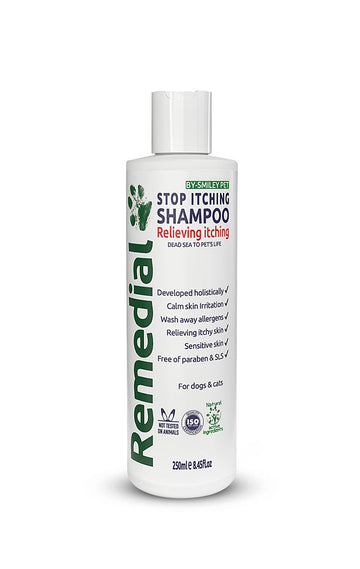 Remedial - ANTI-ITCHING SHAMPOO Anti jeuk shampoo voor honden en katten