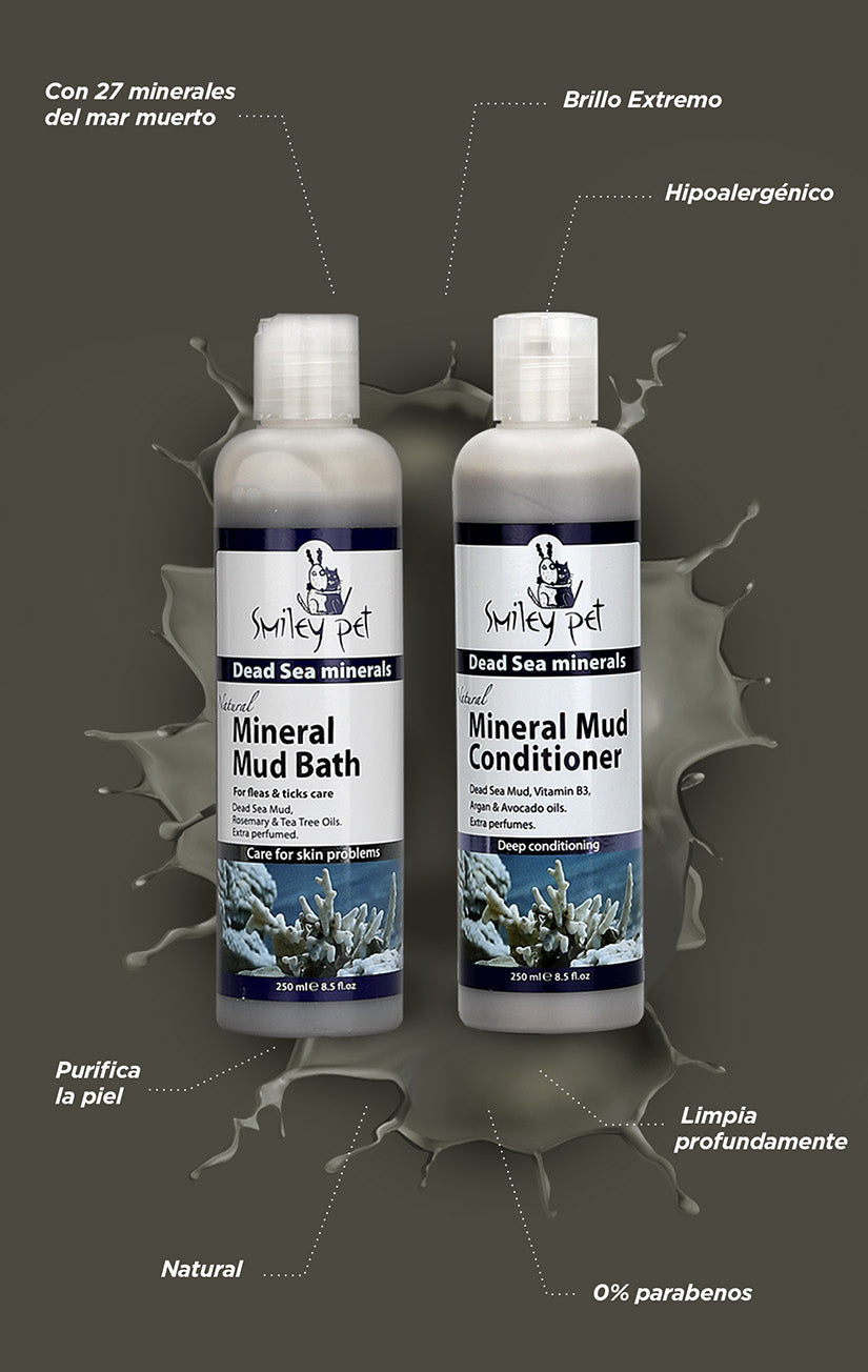 Smiley pet - MINERAL MUD CONDITIONER voor honden en katten