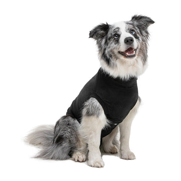 Recovery Suit® Hond - Herstelshirt voor honden - Zwart.