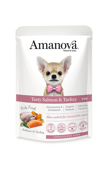 P06 Adult Dog - Verse Kalkoen en zalm - Natvoeding